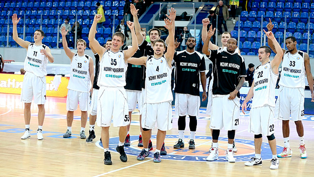 Баскетболисты «Нижнего Новгорода»