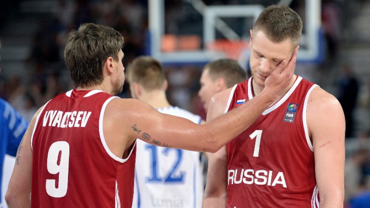 Сборная России до сих пор не выиграла ни одного матча на ЧЕ