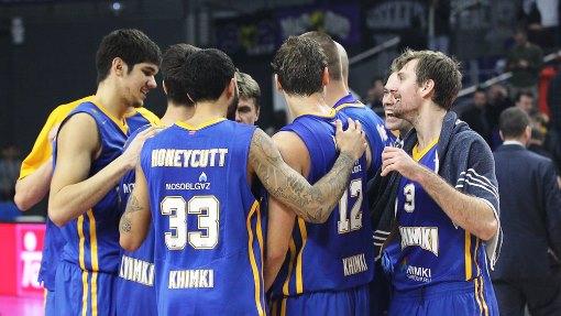 Баскетболисты «Химок»