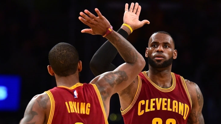 Леброн Джеймс и Кайри Ирвинг