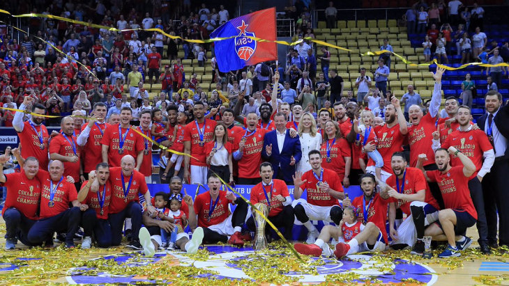 ЦСКА — чемпион Единой Лиги ВТБ 2018-2019