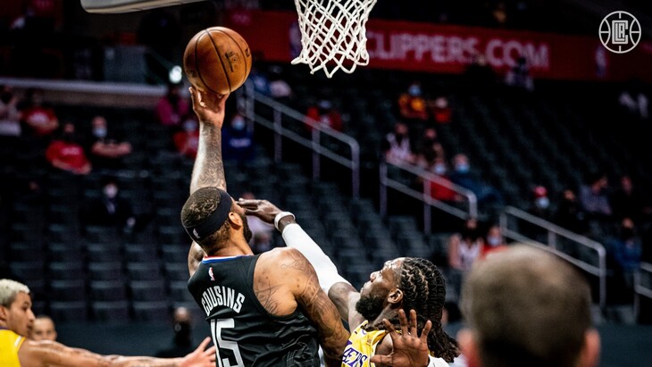 «Клипперс» выиграли у «Лейкерс» третий раз в сезоне