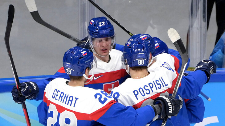 Словаки вырвали победу в серии буллитов