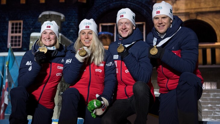 Норвежские спортсмены