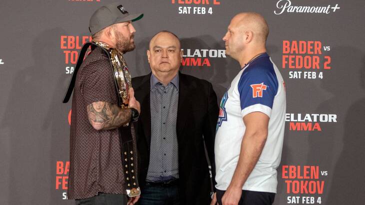 Райан Бейдер и Федор Емельяненко