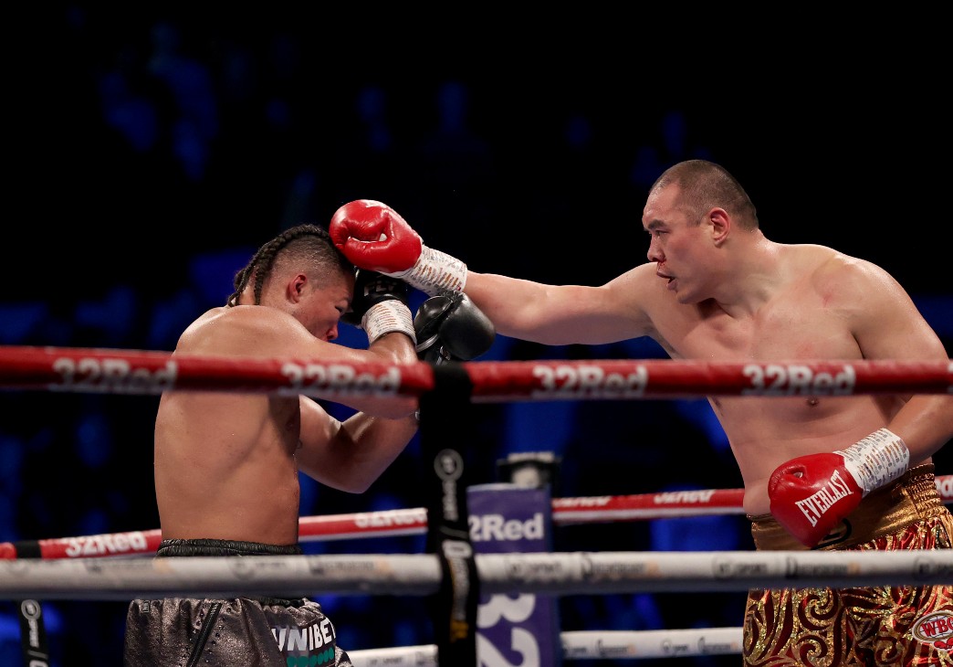 Джо Джойс и Чжан Чжилэй