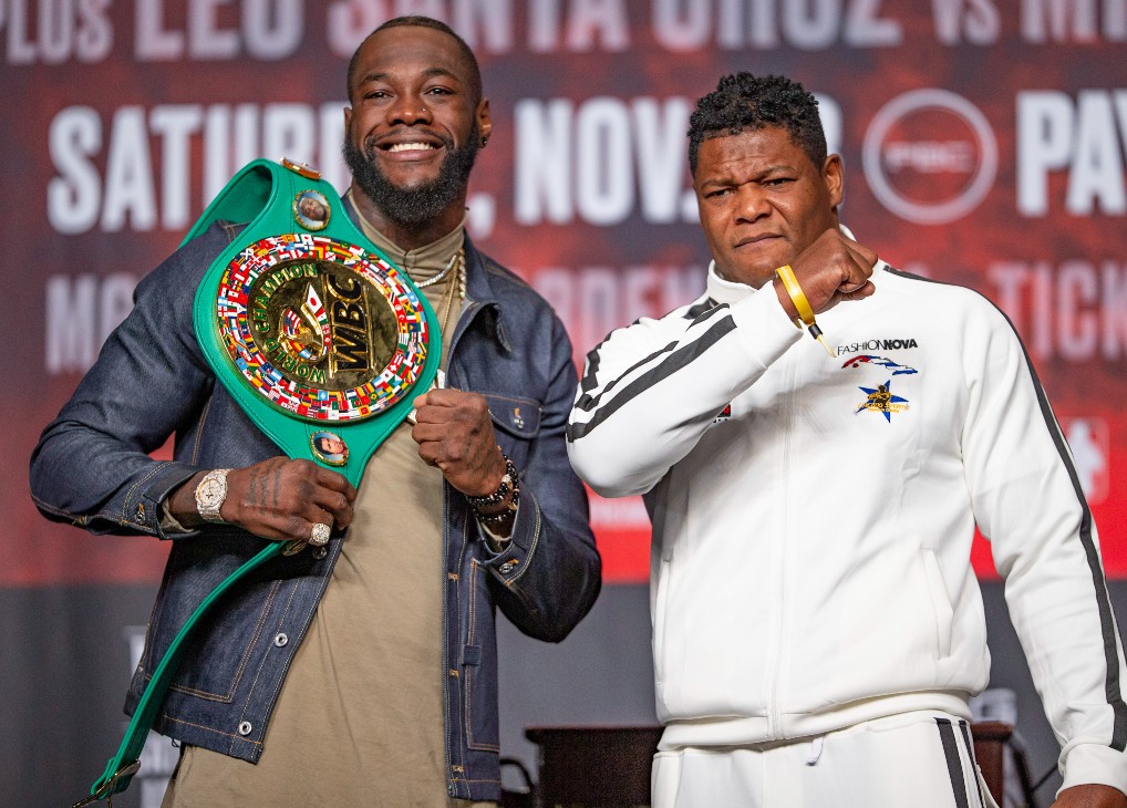 Деонтей Уайлдер (слева)