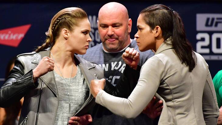 Ронда Роуза и Аманда Нунес