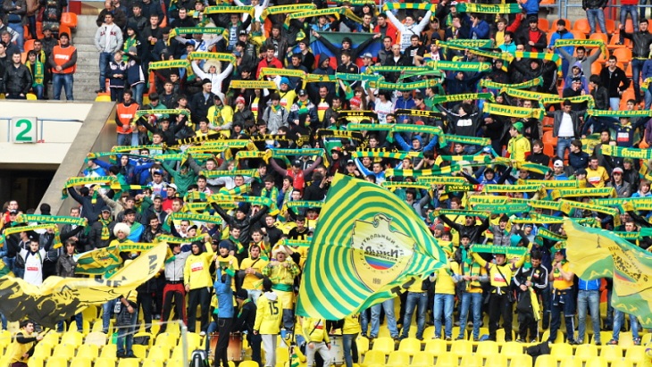 Болельщики ждут от «Анжи» победы