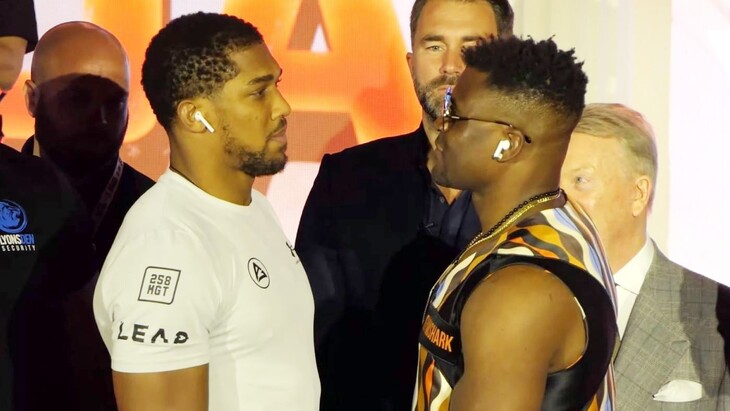 Энтони Джошуа и Фрэнсис Нганну