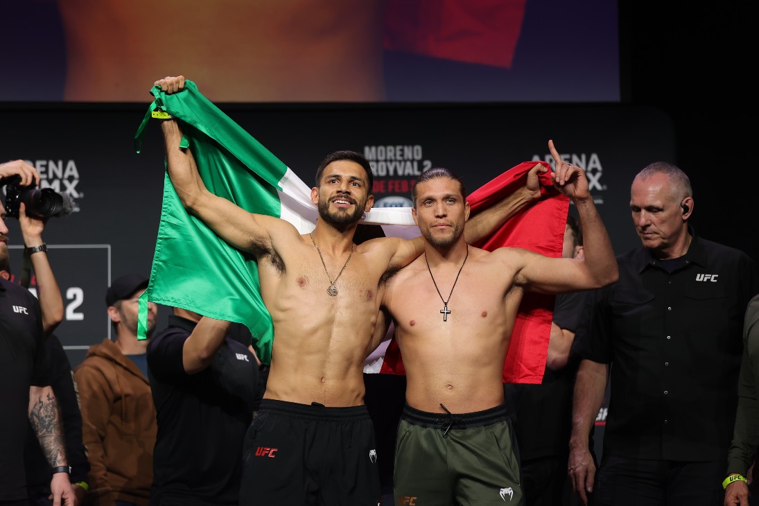 Брайан Ортега (справа)