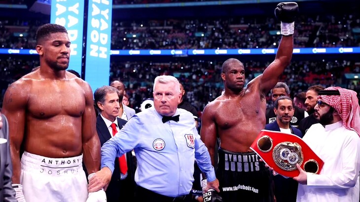 Энтони Джошуа и Даниэль Дюбуа