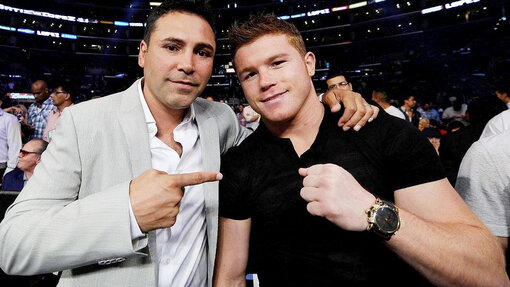 Оскар Де Ла Хойя и Сауль «Канело» Альварес