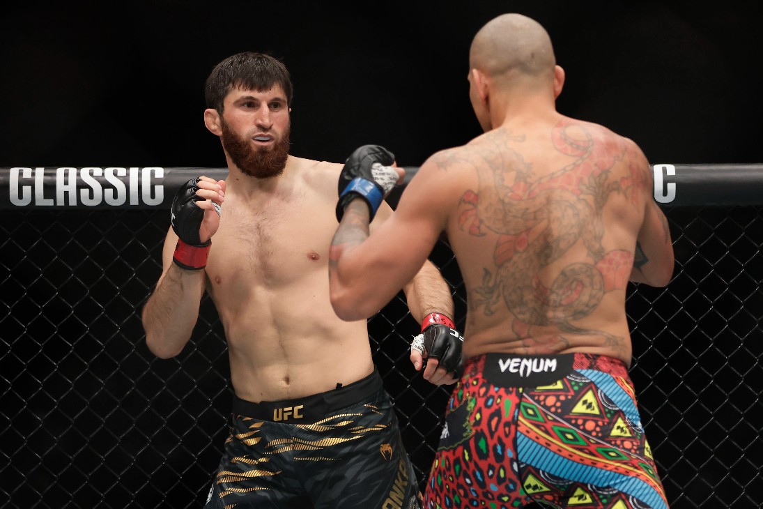 Магомед Анкалаев (слева)