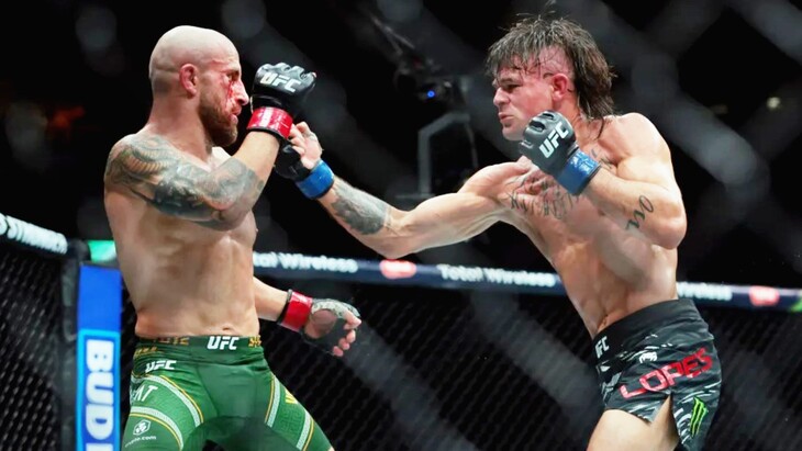 Александр Волкановски против Диего Лопеса