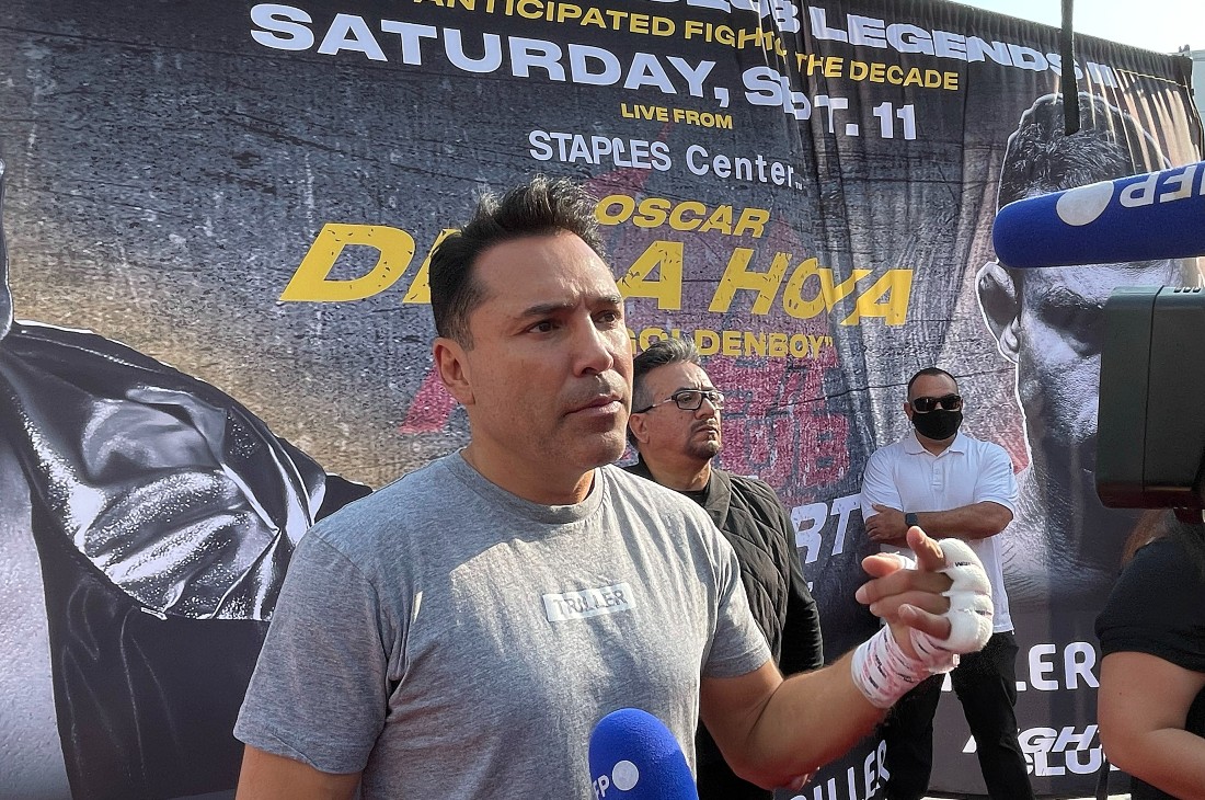 Оскар Де Ла Хойя — промоутер Райана Гарсии