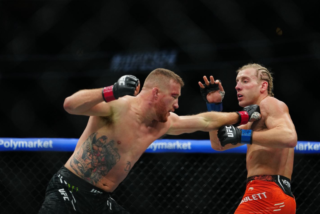 Джастин Гейджи против Пэдди Пимблетта