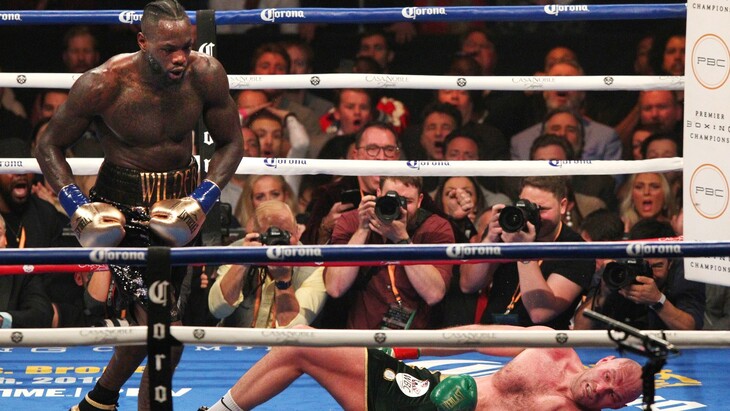 Деонтей Уайлдер против Тайсона Фьюри