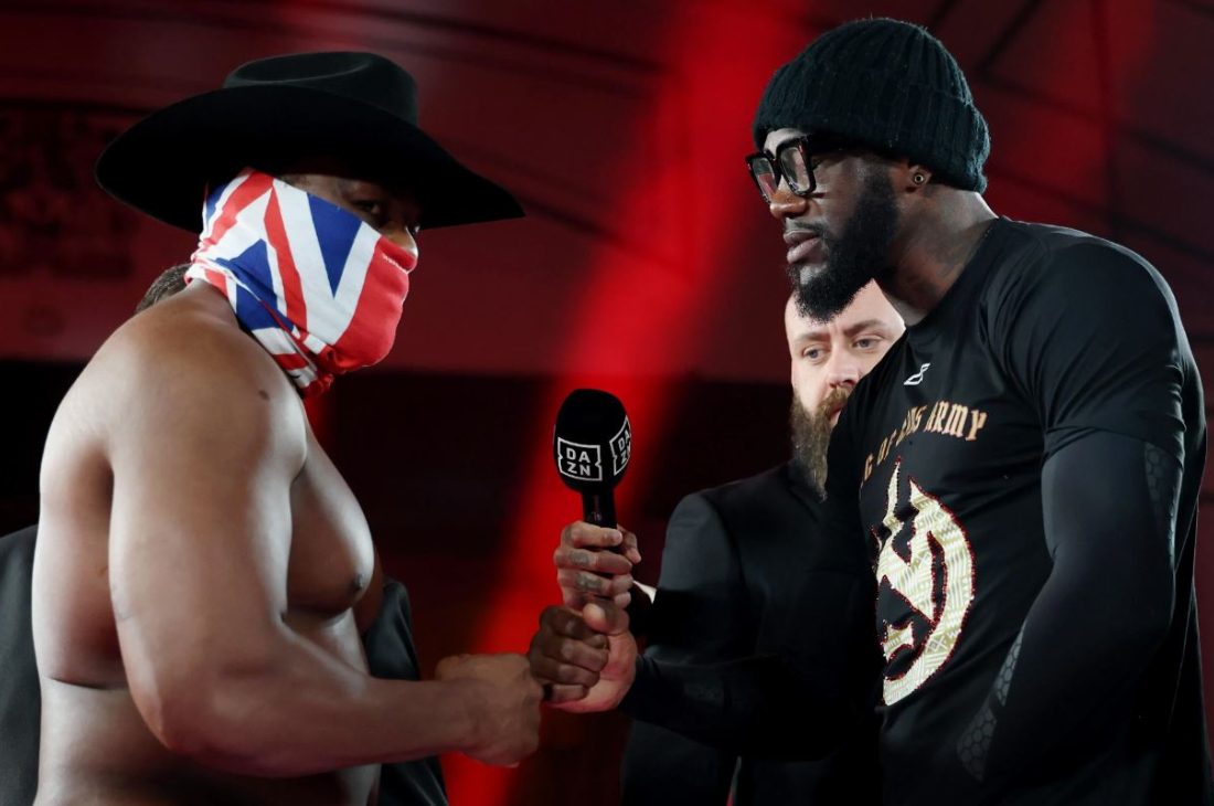 Деонтей Уайлдер и Дерек Чисора