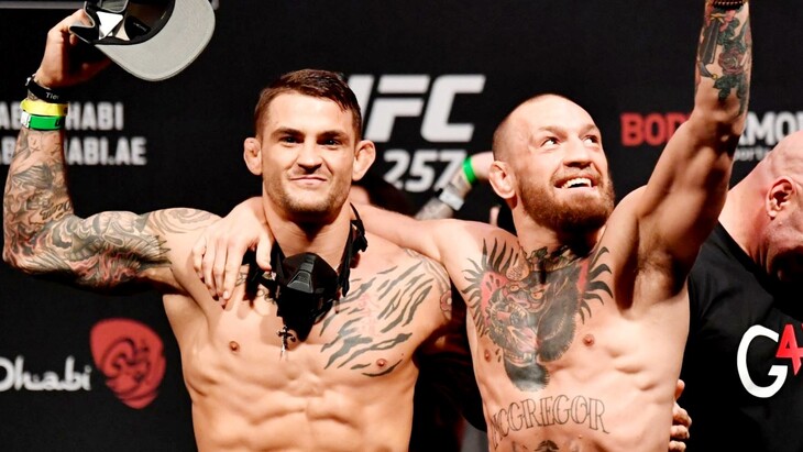 Дастин Порье и Конор Макгрегор