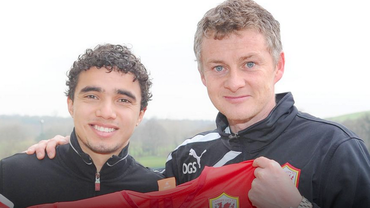 Фабио с новым наставником Уле Гуннаром Сульшером