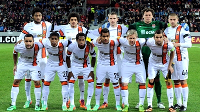 Футболисты «Шахтера»