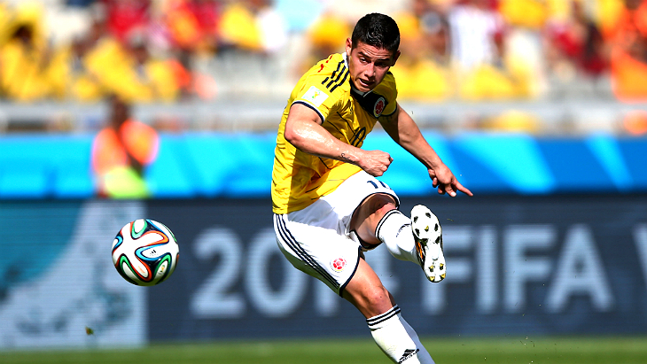 Хамес Родригес блеснул на ЧМ-2014, породив немало споров по поводу произношения своего имени