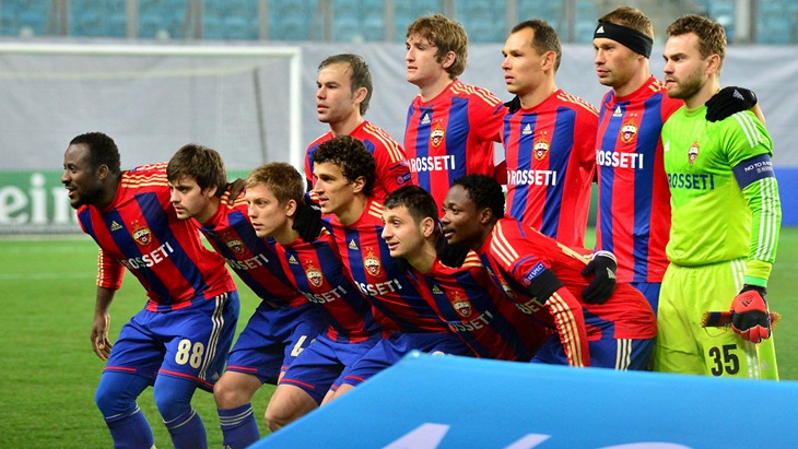 Футболисты ЦСКА