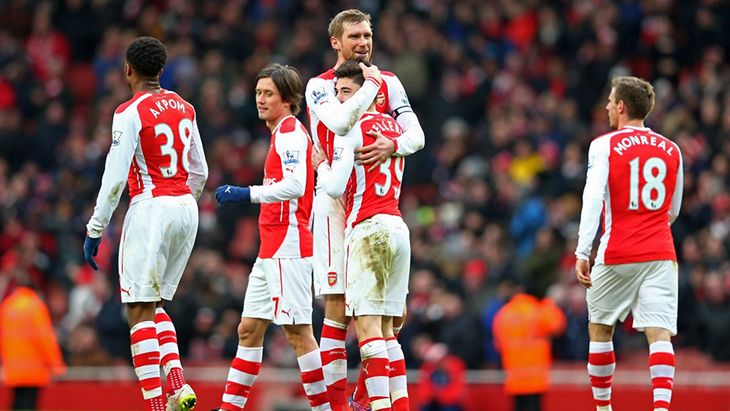 Футболисты «Арсенала»