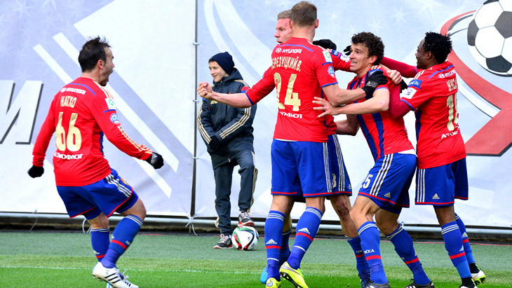 Футболисты ЦСКА