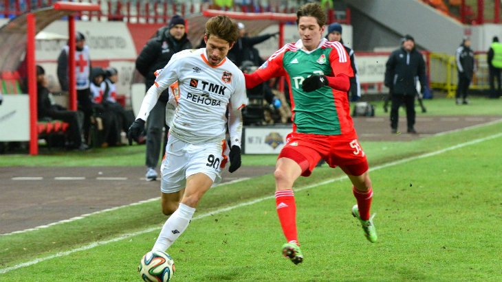 Федор Смолов обходит конкурентов на вираже