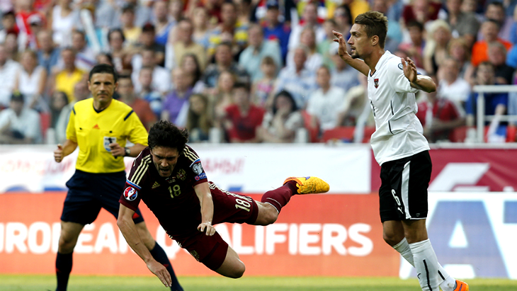 Россия — Австрия