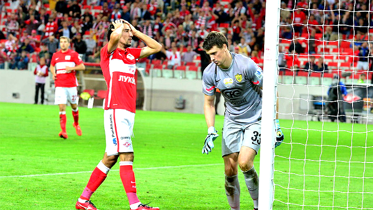 «Спартак» проиграл аутсайдеру