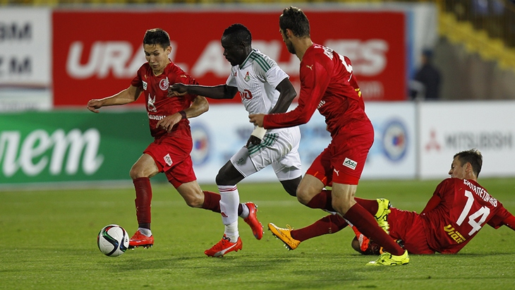 Фрагмент матча «Рубин» — «Локомотив»