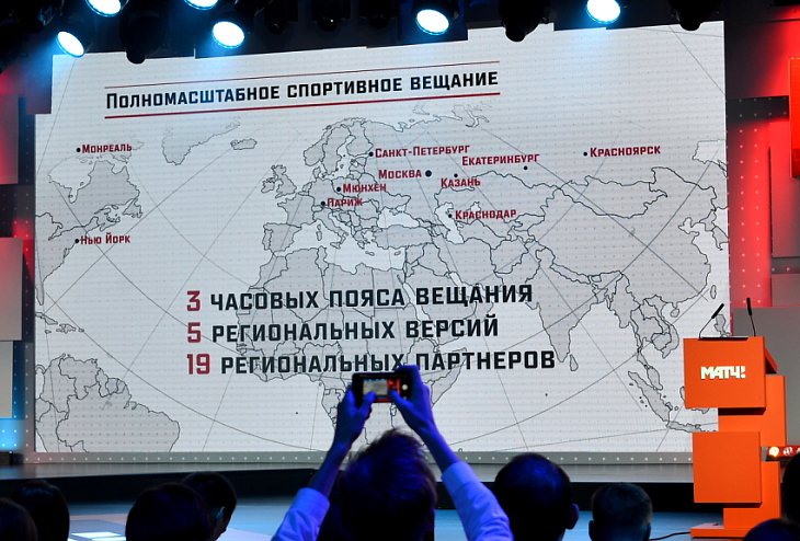 Карта городов «Матч �». Очень странная