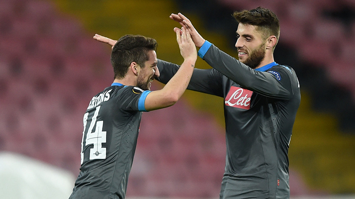 Дрис Мертенс и Давид Лопес