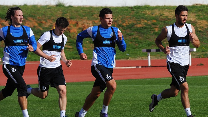 «Динамо» первый сбор провело в Португалии