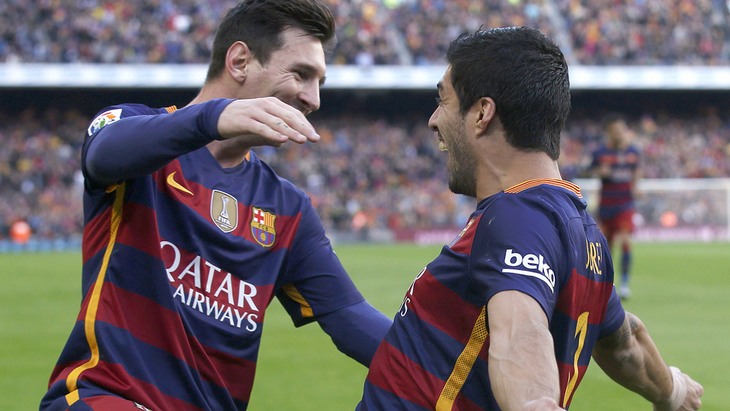 Месси и Суарес принесли победу «Барселону»