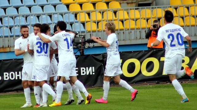 Футболисты «Говерлы»