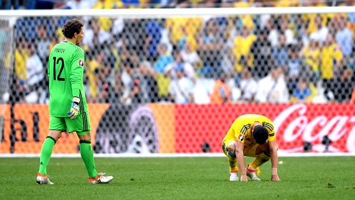 Сборная Украины провалила Евро-2016