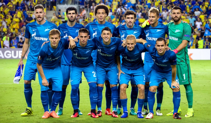 «Зенит» перед игрой с «Маккаби» 