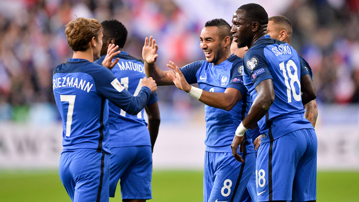 Футболисты сборной Франции