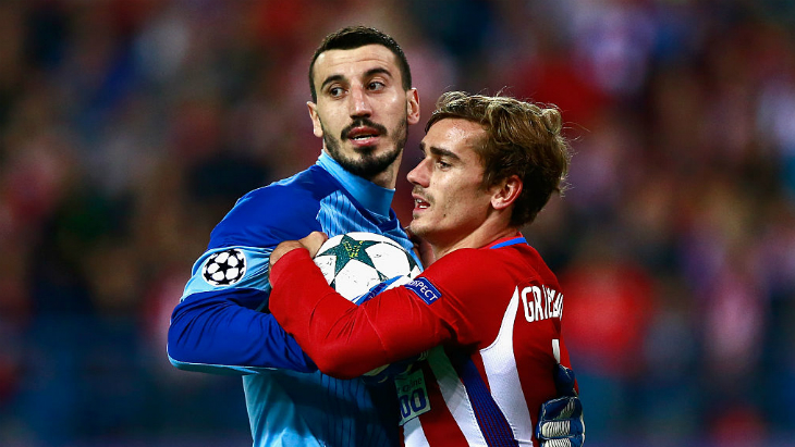 Гризманн оформил дубль в ворота Джанаева