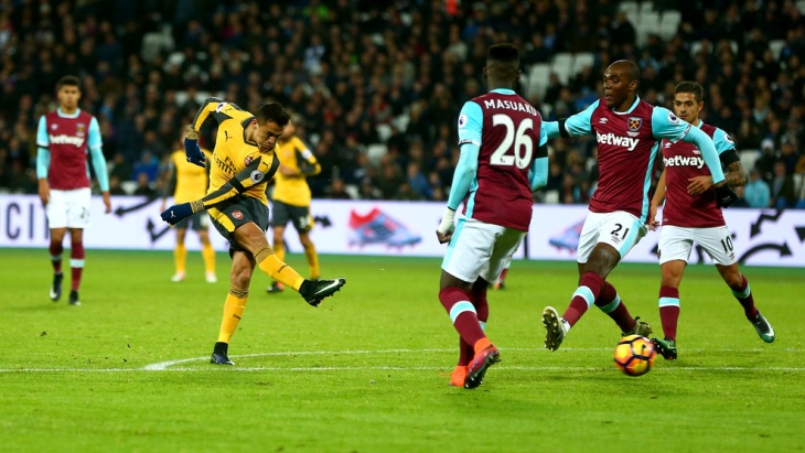 «Канониры» вышли на второе место