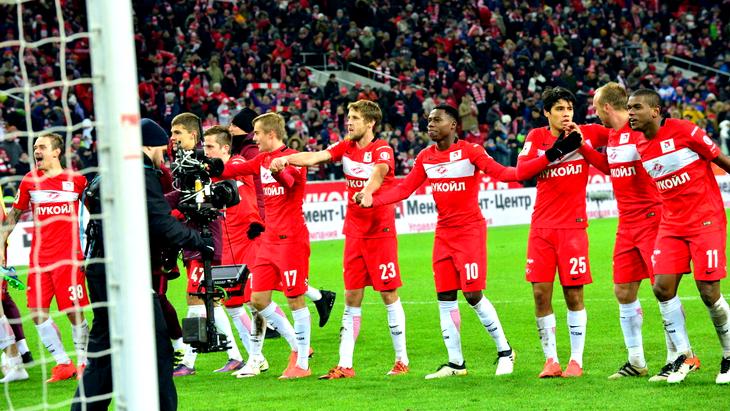 «Спартак» завершил на первом месте первую часть чемпионата России