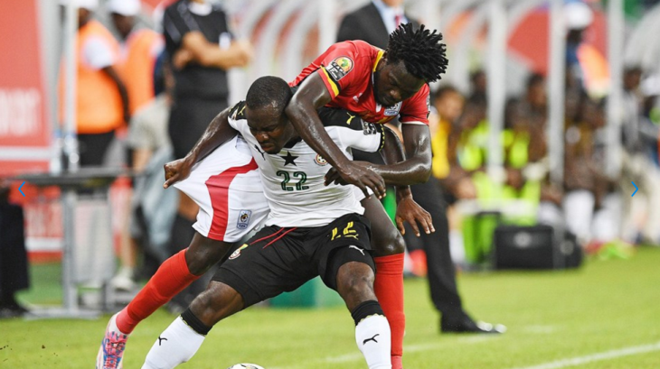 Мозес Оло1я (слева) и Франк Ачимпонг