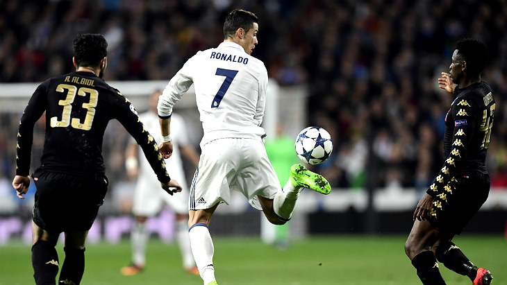 Роналду не отличился в матче с «Наполи»