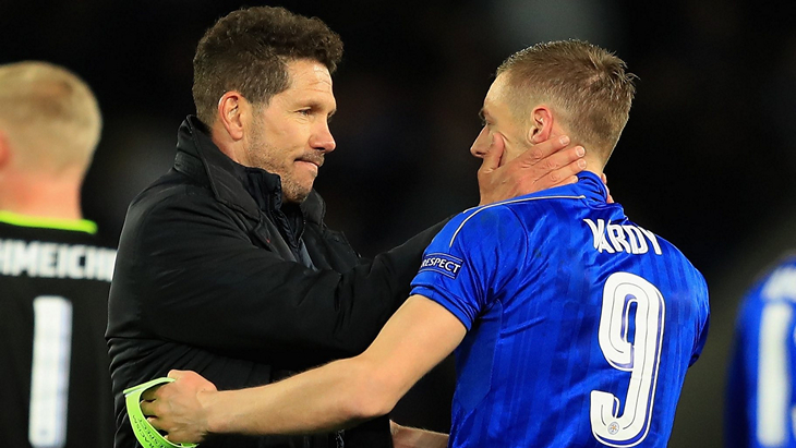 Диего Симеоне и Джейми Варди