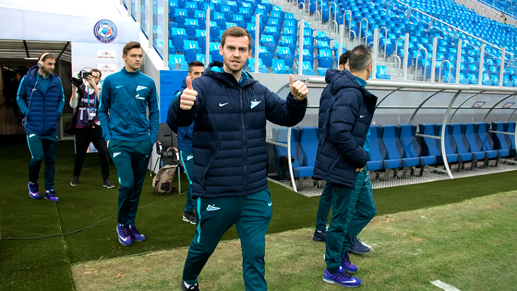 «Зенит» на новой арене