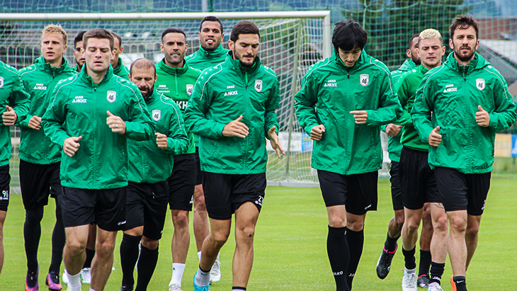 Футболисты «Рубина» на сборе в Австрии